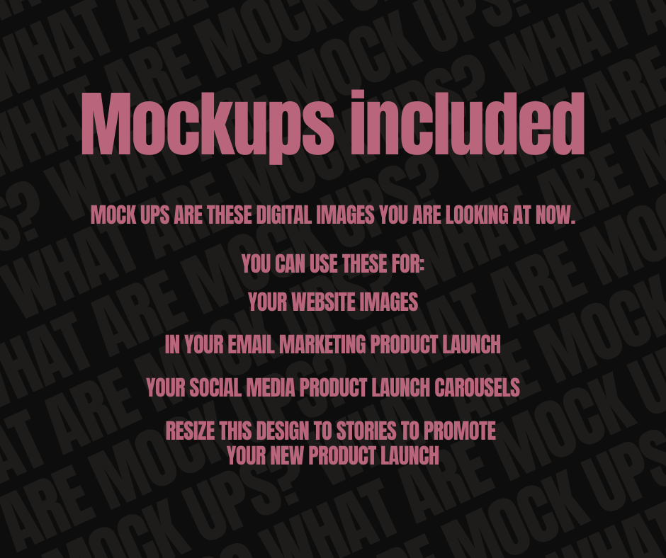 170+ Pink Boho Aesthetic Social Media Stock Images + Mockups included!! | MRR Master Resell Rights