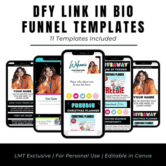 DFY Link in Bio Funnel Templates