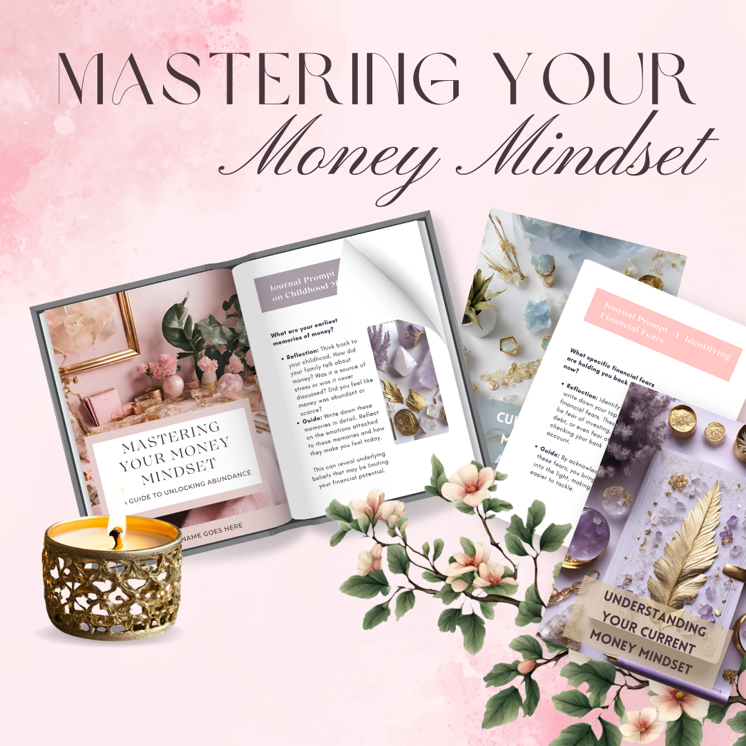 Master Your Money Mindset - Financial Freedom & Wealth Building Guide - Digital Download - Manifest Abundance and Wealth
