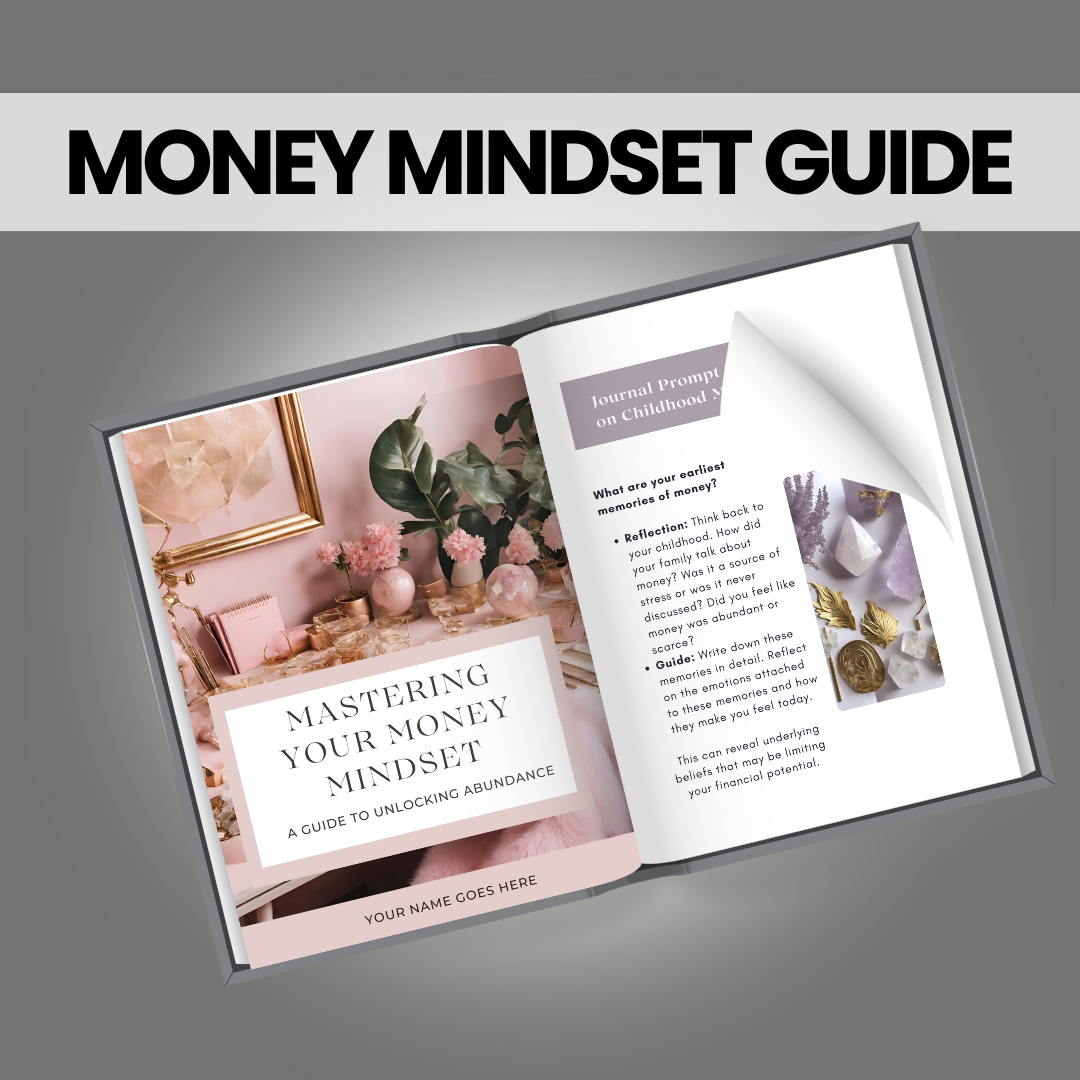 Master Your Money Mindset - Financial Freedom & Wealth Building Guide - Digital Download - Manifest Abundance and Wealth