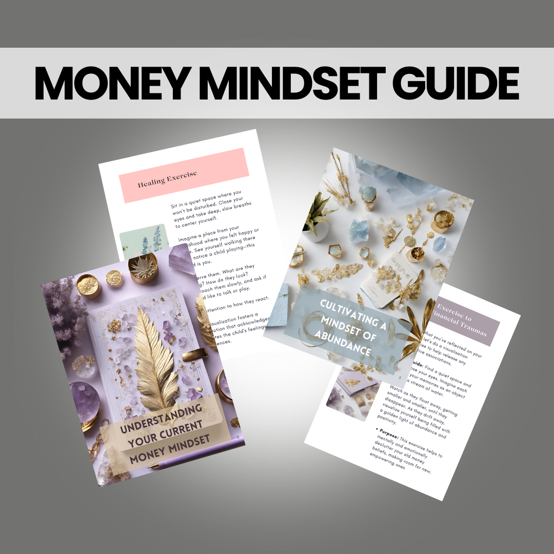Master Your Money Mindset - Financial Freedom & Wealth Building Guide - Digital Download - Manifest Abundance and Wealth