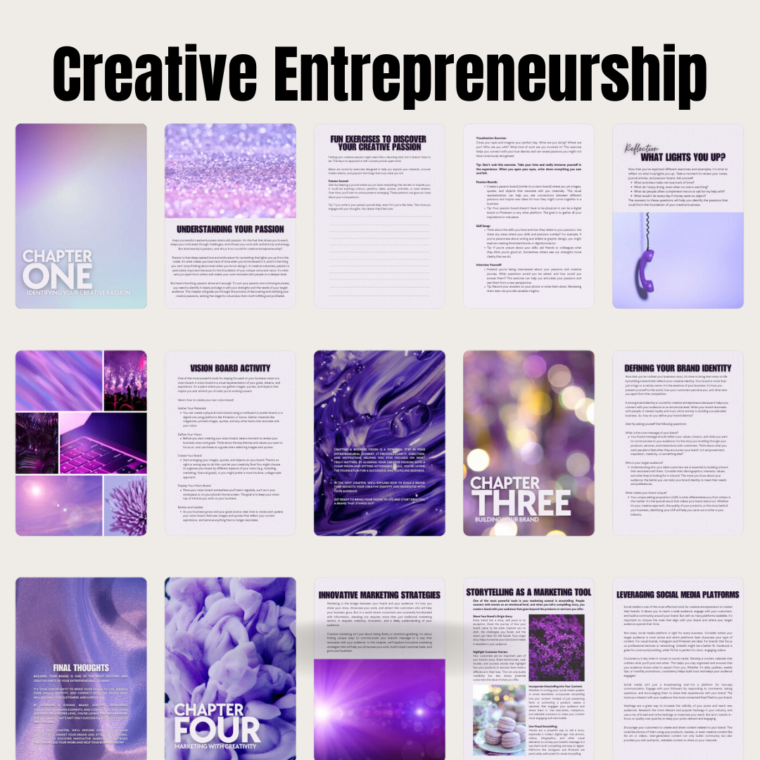 SOCIAL MEDIA | Creative Entrepreneurship | Editable in Canva