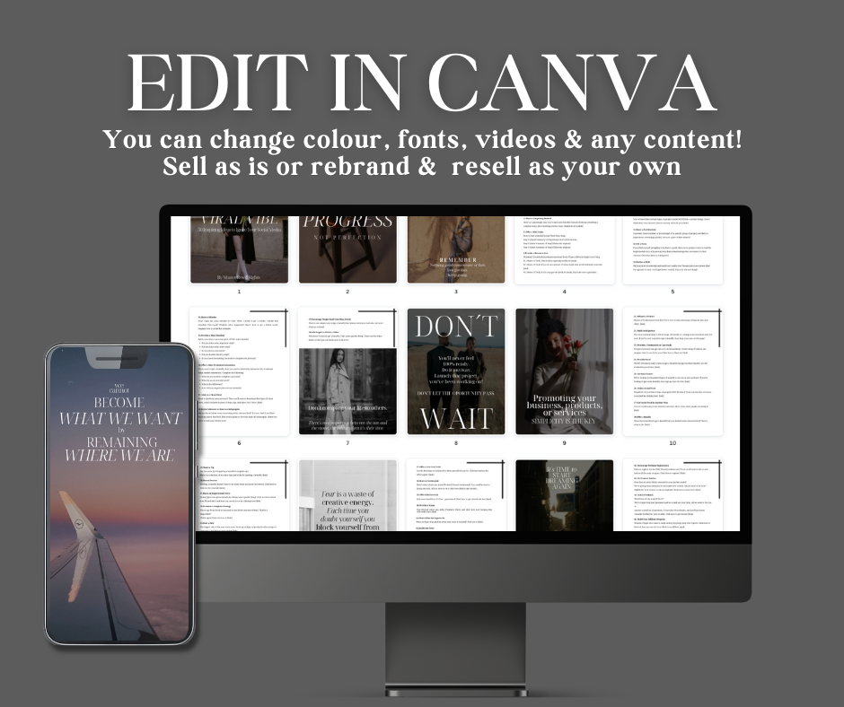 The Viral Vibe with MRR, photos and mockups included!!