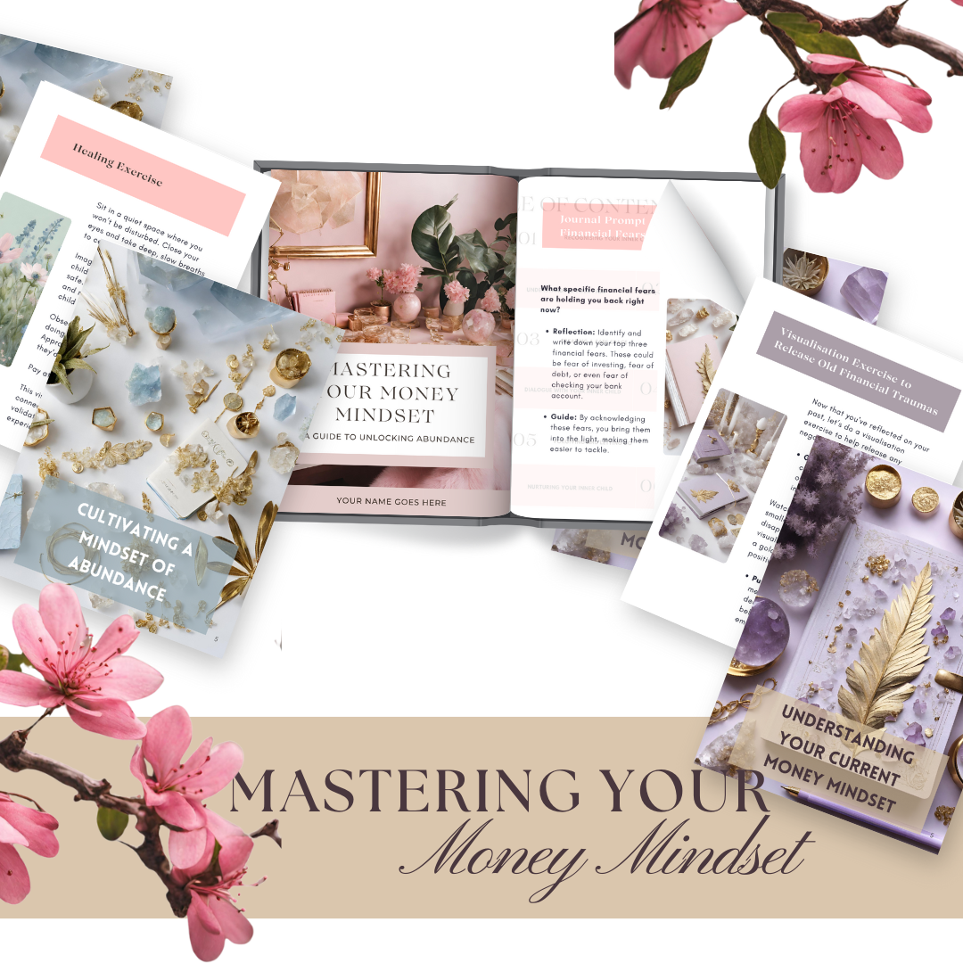 Master Your Money Mindset - Financial Freedom & Wealth Building Guide - Digital Download - Manifest Abundance and Wealth