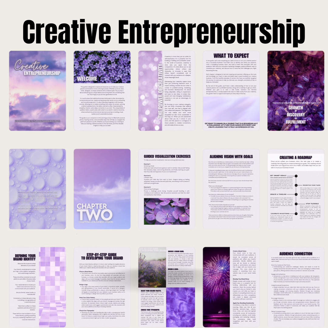 SOCIAL MEDIA | Creative Entrepreneurship | Editable in Canva