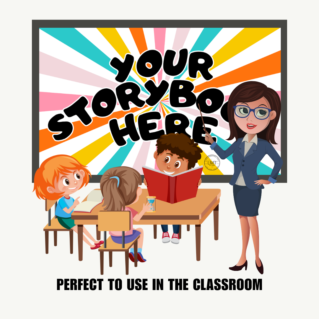 KIDS | "Zul's Toothache Lesson" | Editable Story-book with Audio | Canva Free