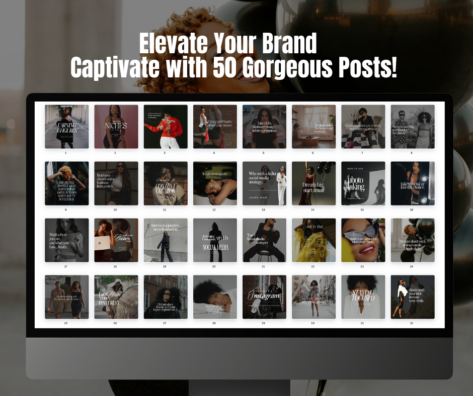 50 Melanin Instagram Posts + Stories