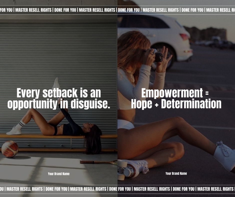 30 Positive Mindset Stories with Photos & Mockups included | MRR Master Resell Rights