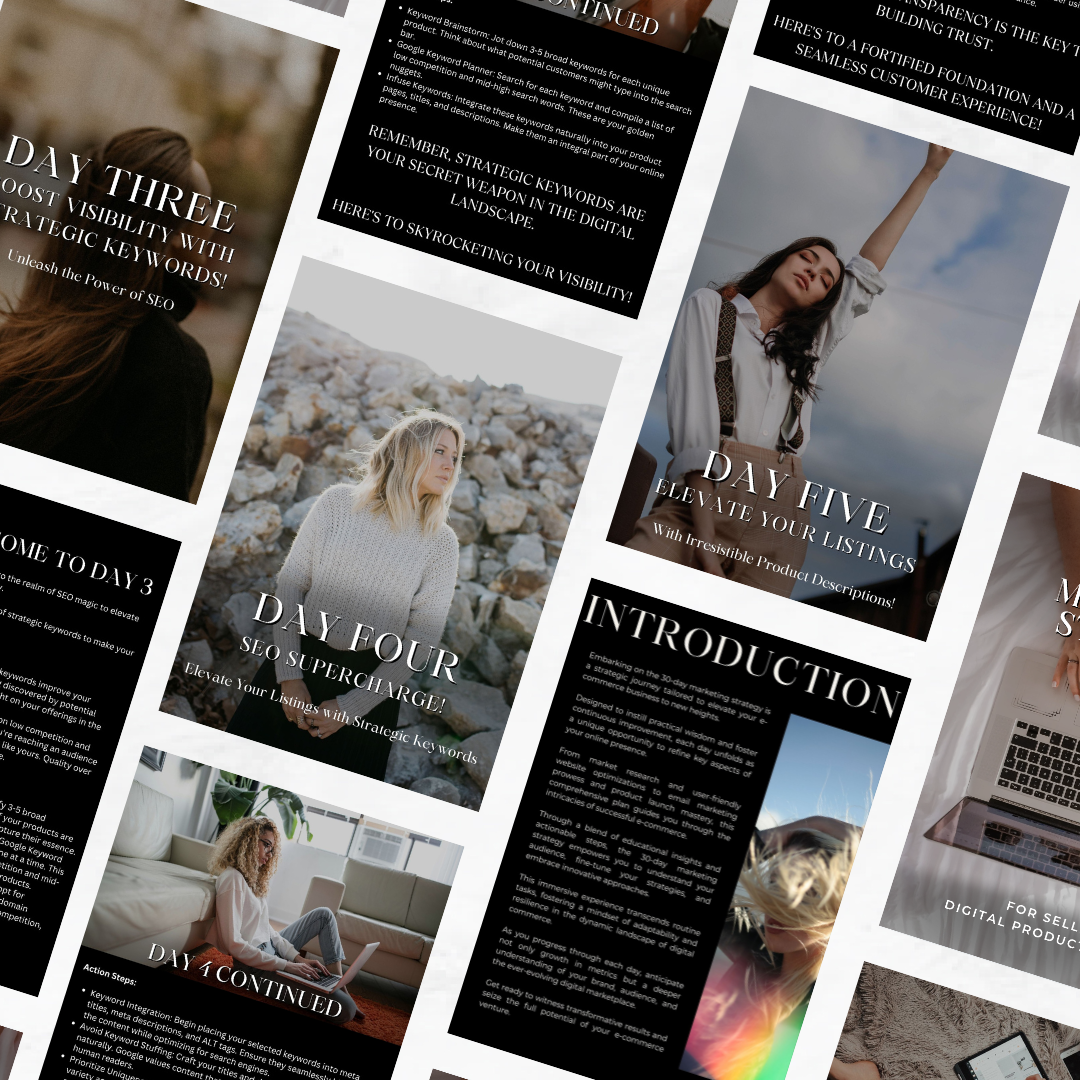 30 Day Marketing Strategy Growth Plan with MRR