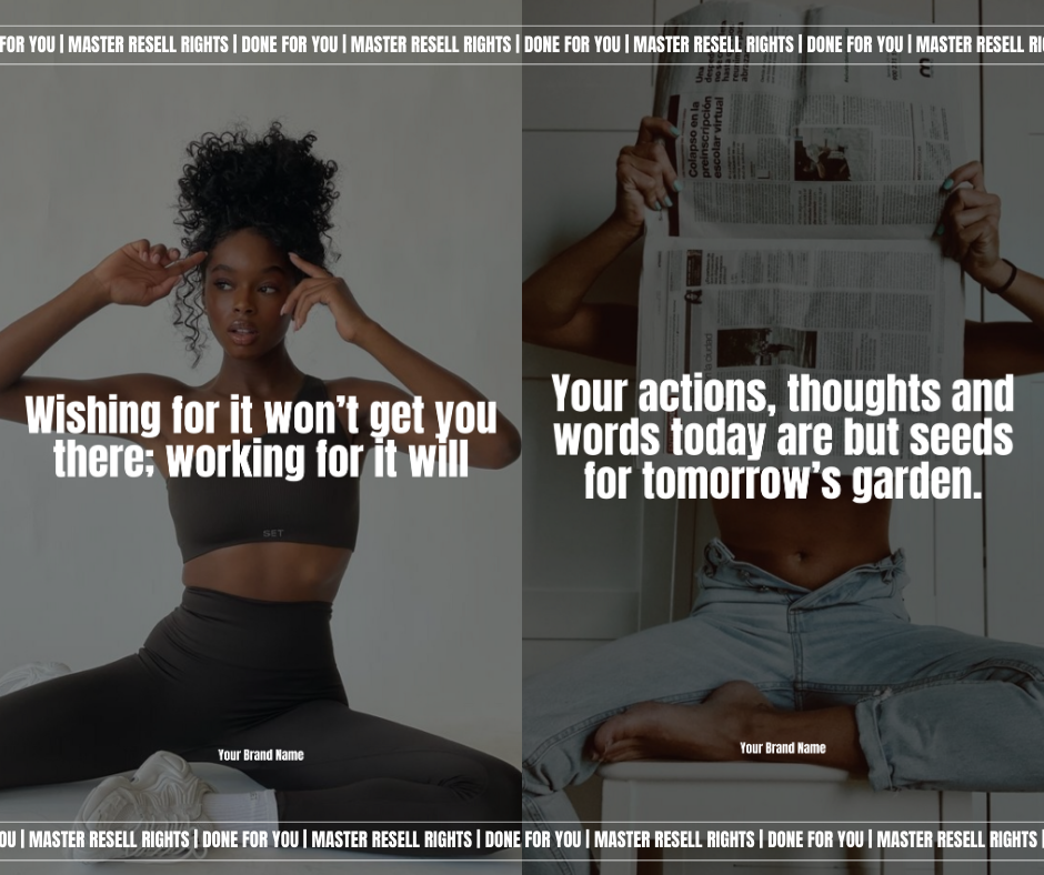 30 Positive Mindset Stories with Photos & Mockups included | MRR Master Resell Rights