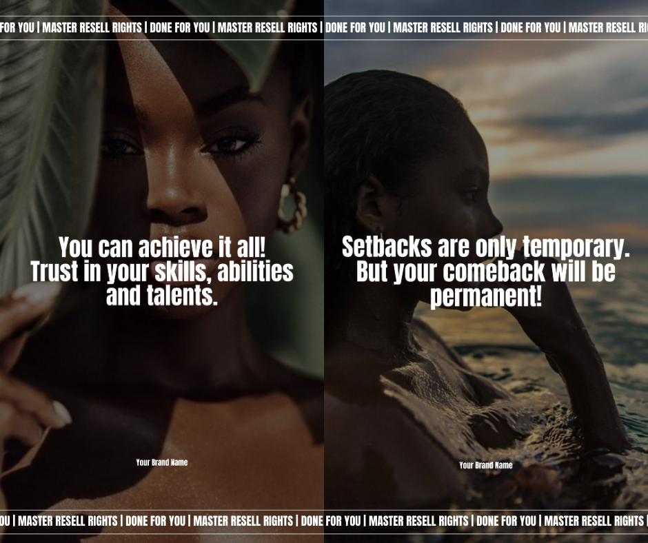 30 Positive Mindset Stories with Photos & Mockups included | MRR Master Resell Rights