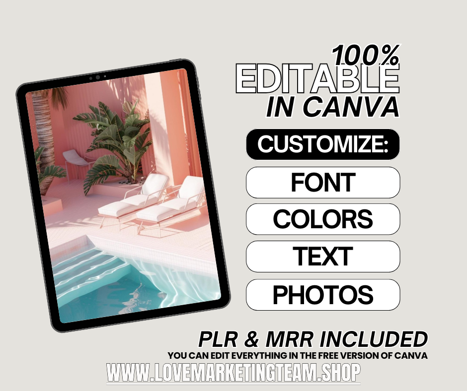 170+ PINK AESTHETICS POSTS + STORIES | MRR | Master Resell Rights