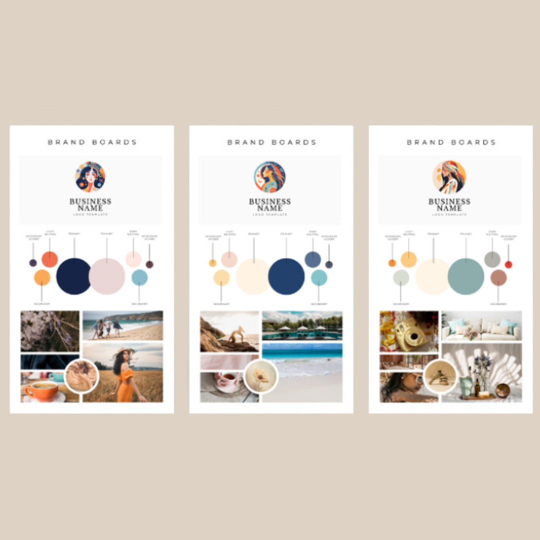 BOHO Logo Brand Boards | Business
