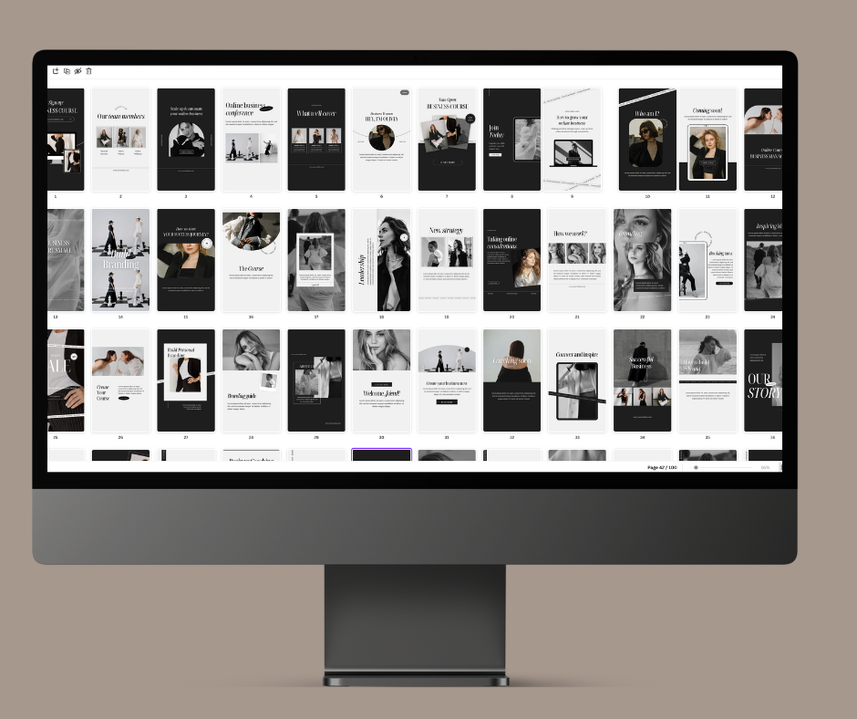 200 Business Social Media Design Instagram Bundle | MRR | Master Resell Rights