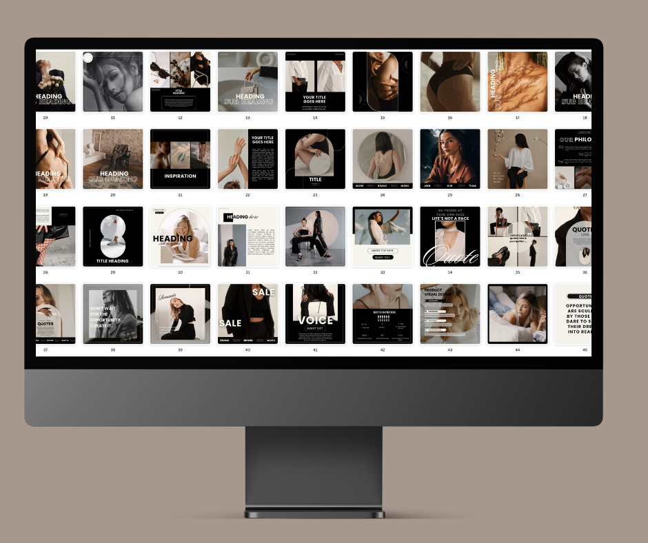 120 Luna Design Social Media Template | MRR | Master Resell Rights