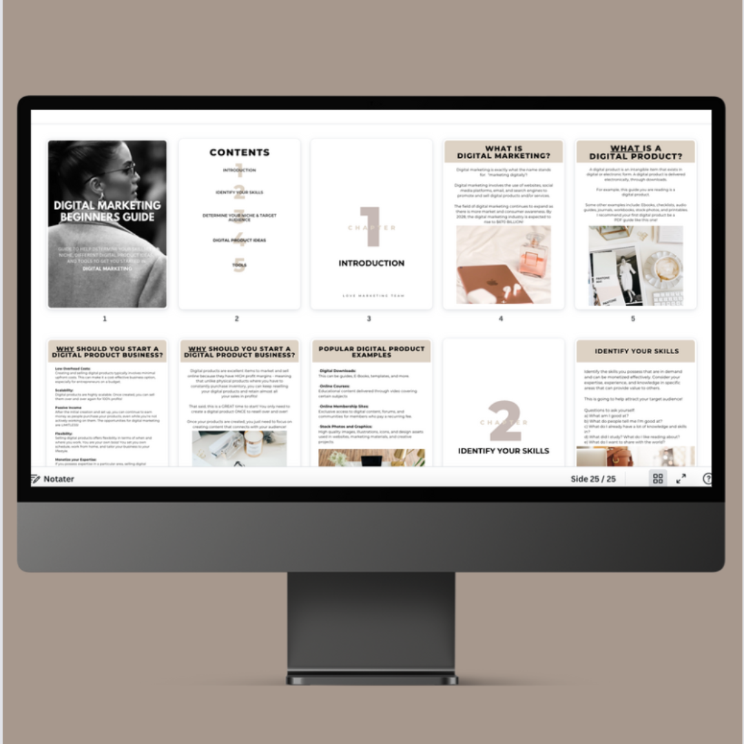 Digital Marketing Beginners Guide | Starter Kit