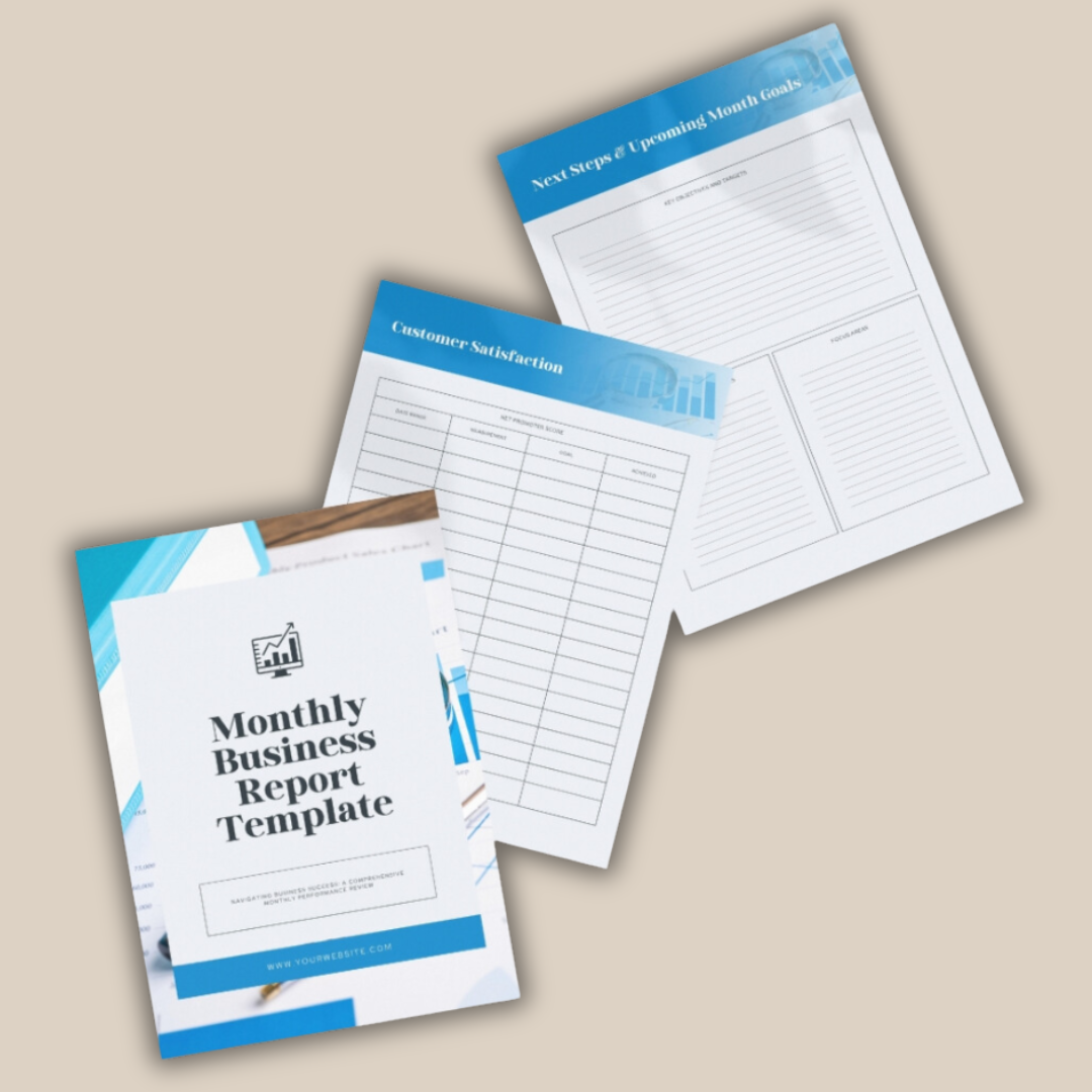 Monthly Business Report | Business