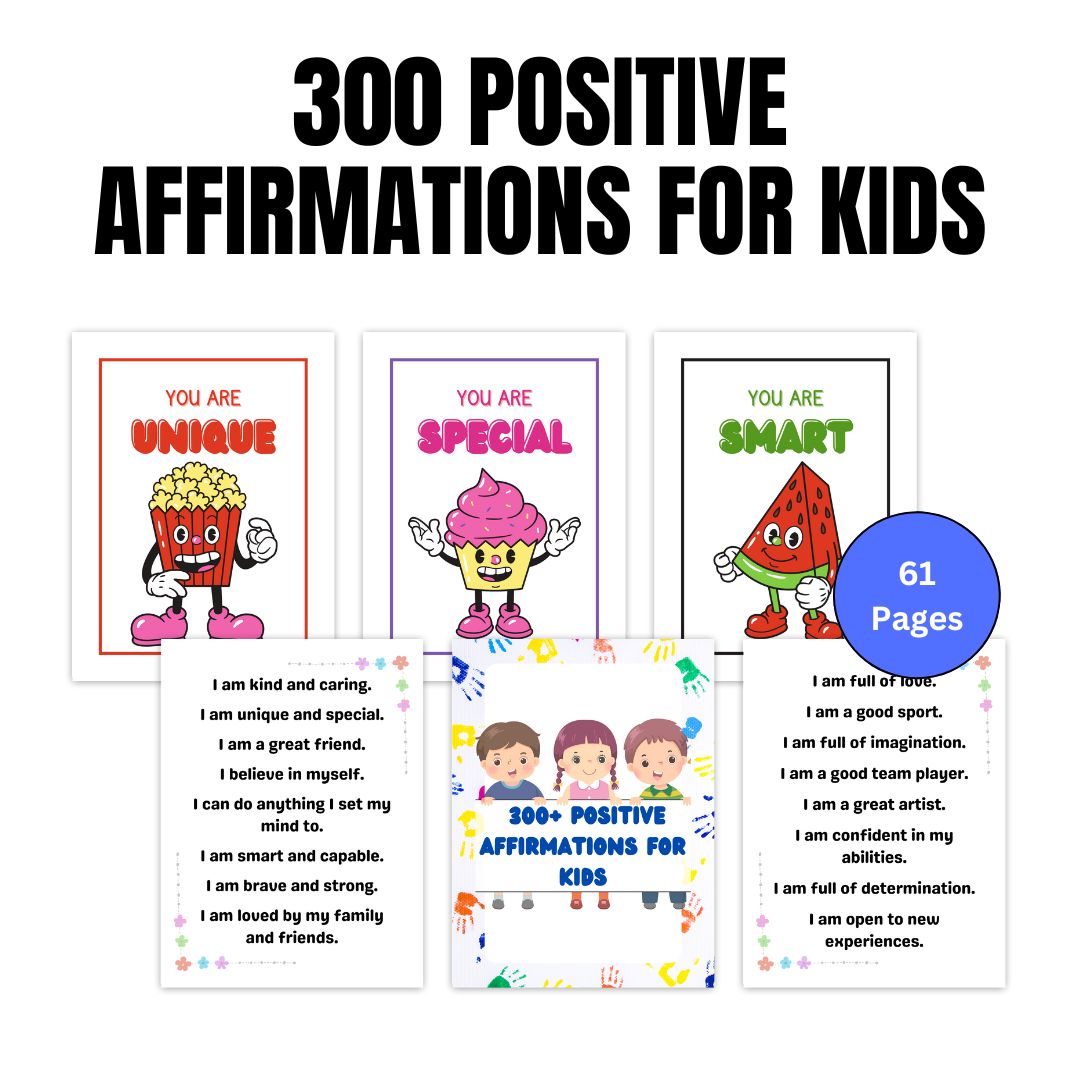 KIDS| 300 POSITIVE AFFIRMATIONS FOR KIDS