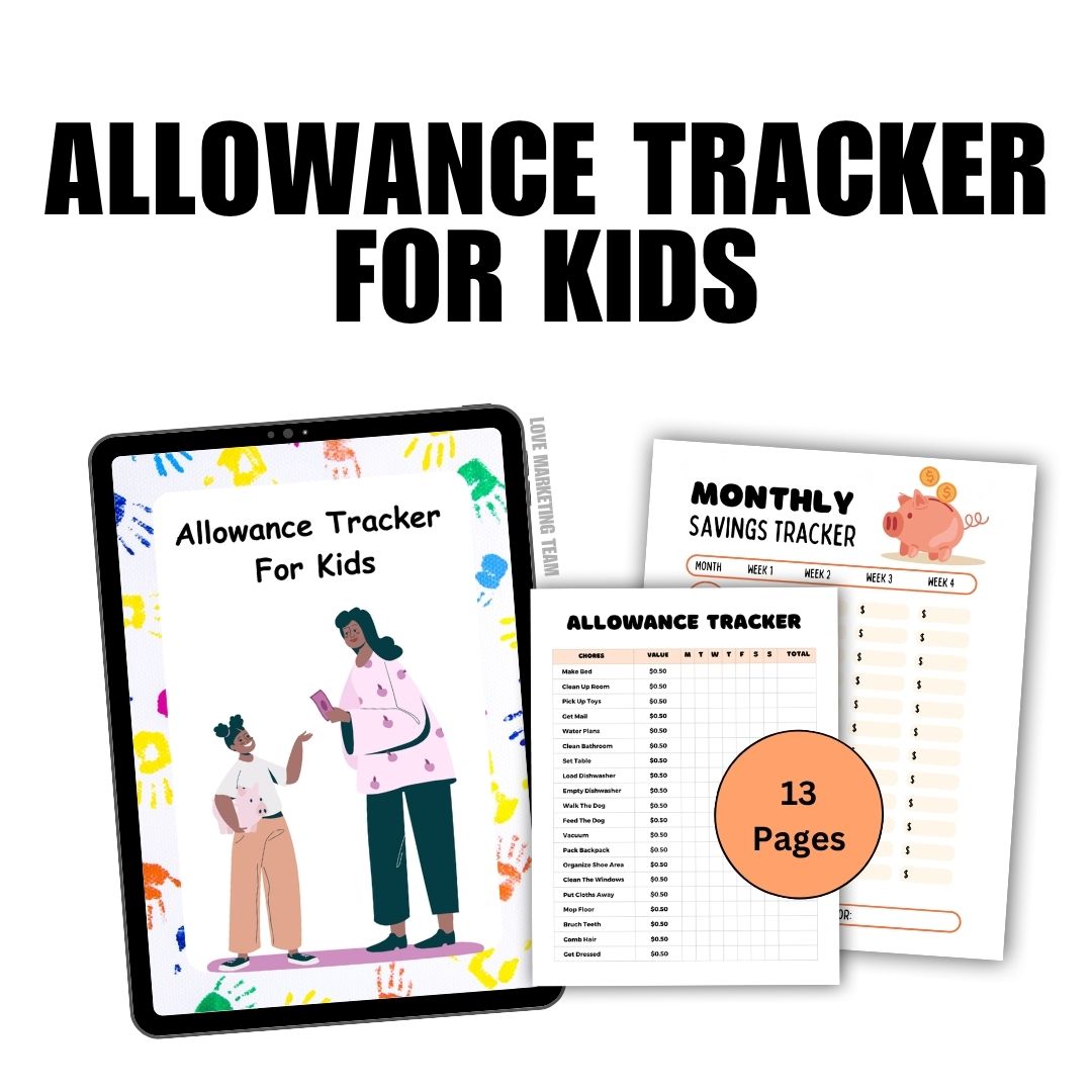 KIDS| ALLOWANCE TRACKER FOR KIDS