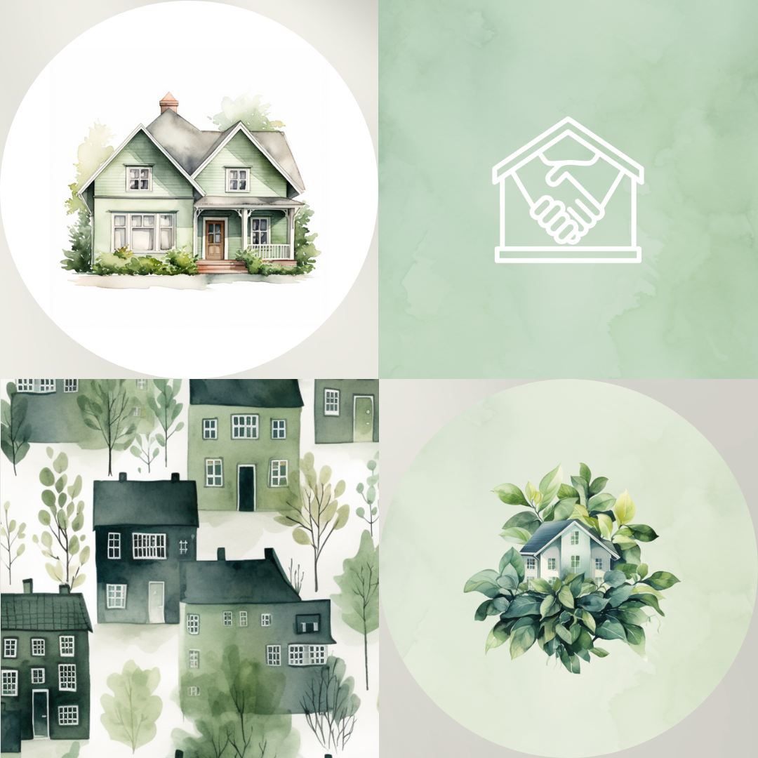 Mortgage Broker | Real Estate | Instagram Highlights Covers | Green
