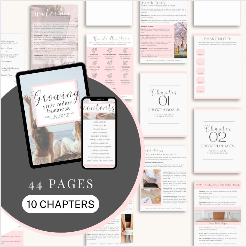 Digital Marketing Strategy Guide (44 pages)