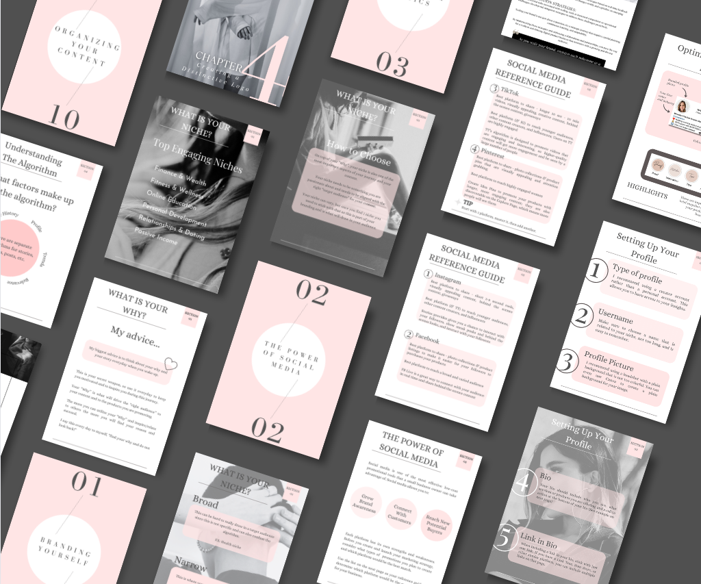 Ultimate Social Media Guide + Instagram Setup + Bonuses (72 pages)