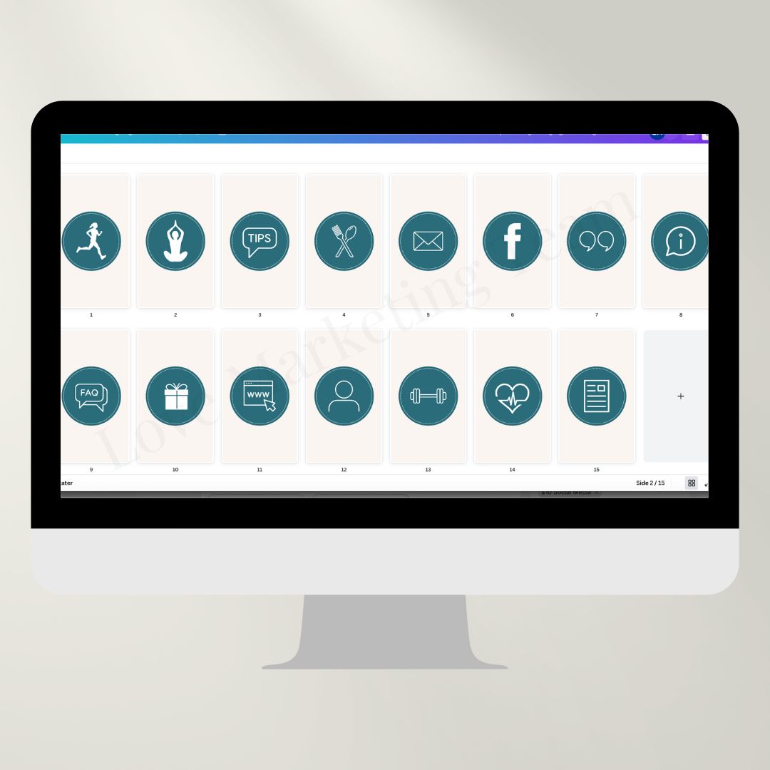 WeightLoss | Instagram Highlight Covers | Health, Wellness, Fitness