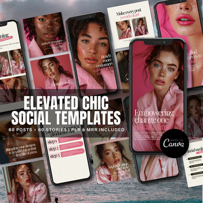 ELEVATED CHIC COLLECTION - SOCIAL MEDIA TEMPLATES