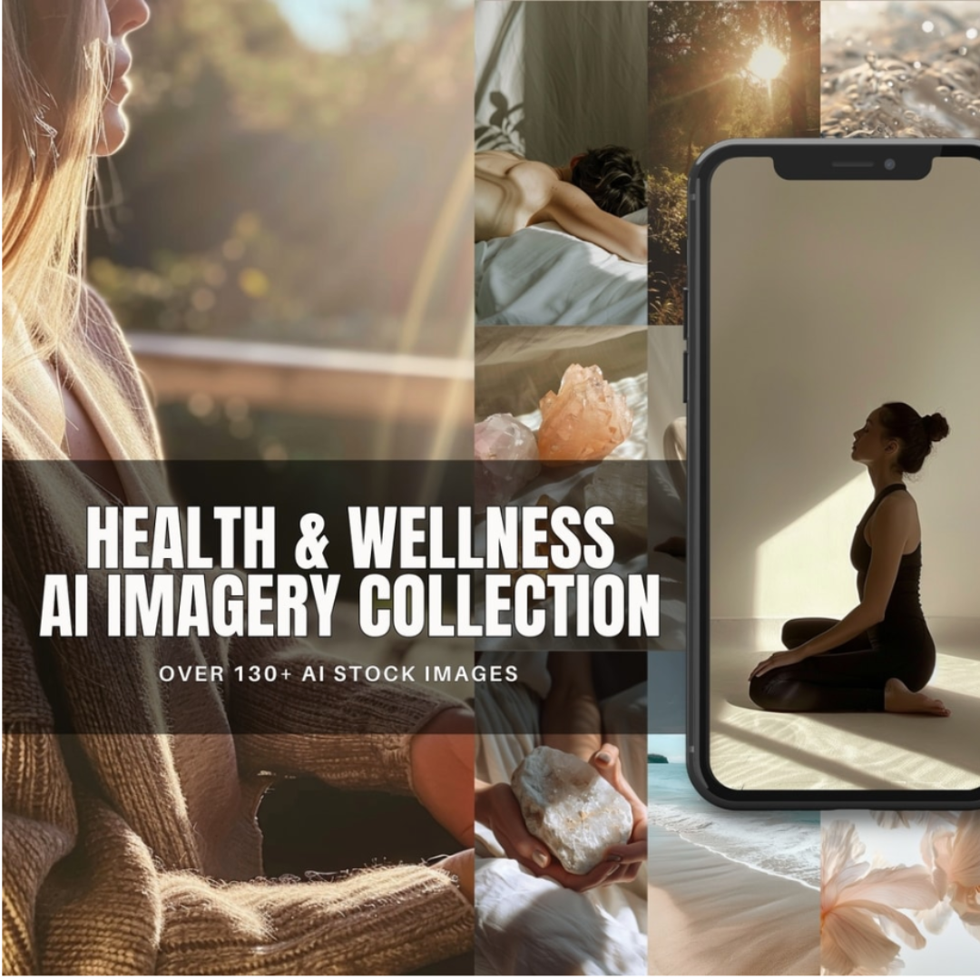 Health & Wellness Images | 130+ AI-Images | MRR