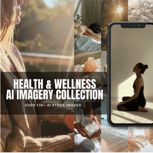 Health & Wellness Images | 130+ AI-Images | MRR