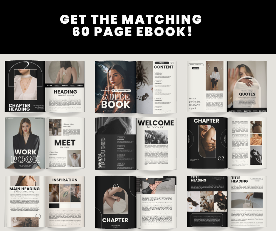 Luna Bundle - 120 POSTS & STORIES + EBOOK + MOCKUPS