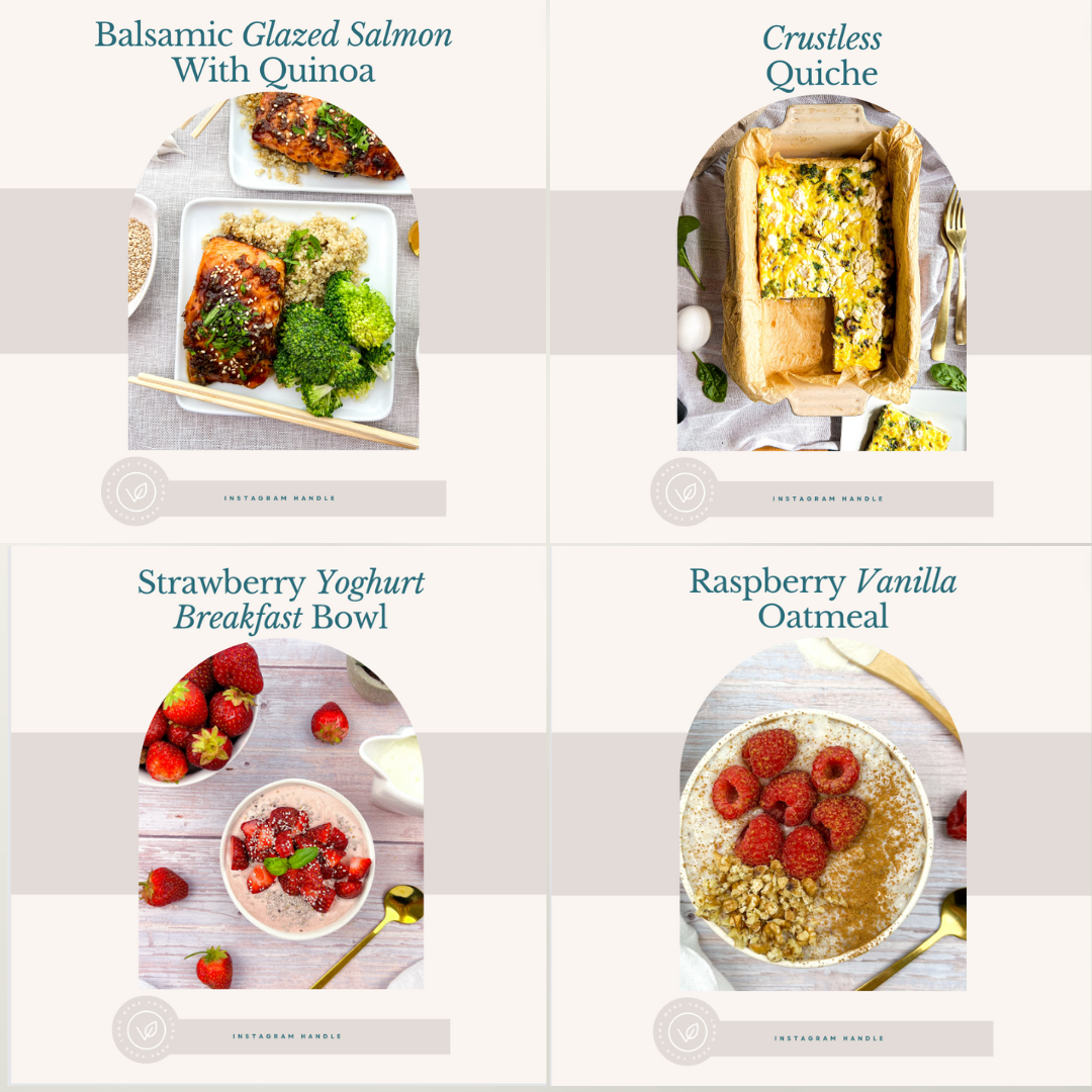 Gut Nourishing Food | Pregnancy & Postpartum | Instagram Posts
