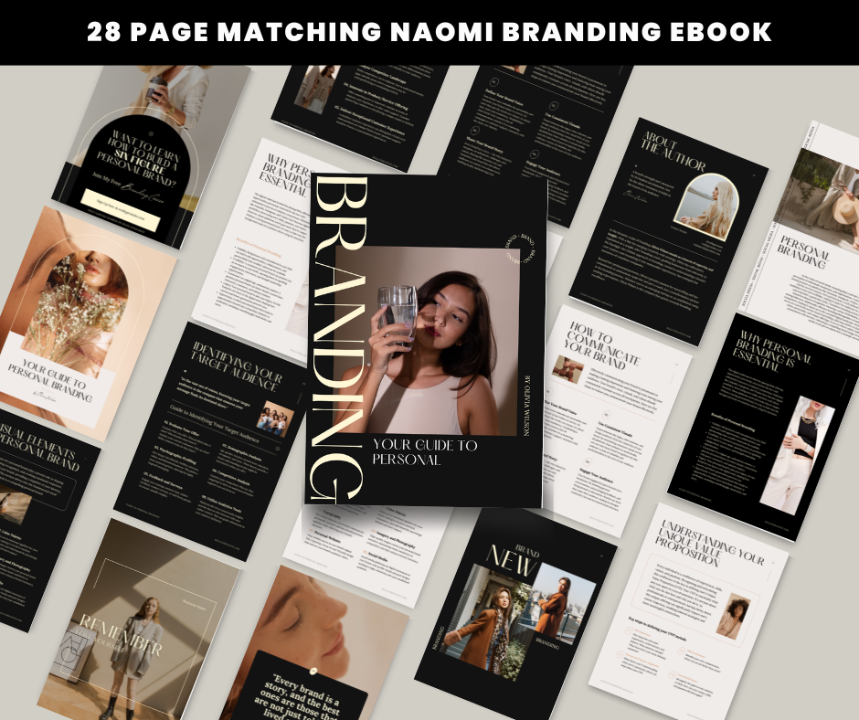 Naomi Bundle - 120 POSTS & STORIES + EBOOK + MOCKUPS