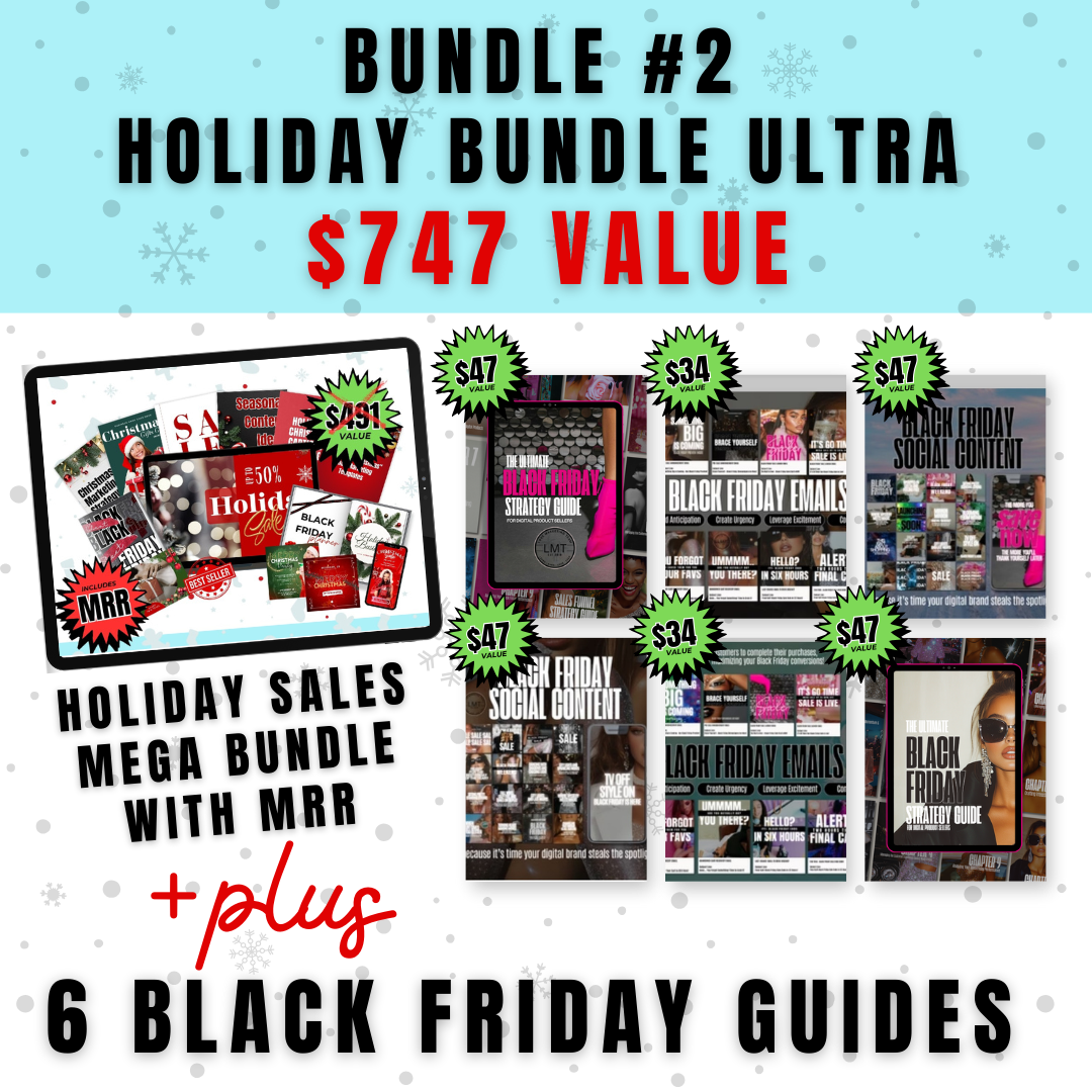 *LIMITED EDITION* Holiday Sales Bundles | 90% OFF