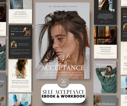 Self Acceptance eBook + Workbook | MRR | Master Resell Rights