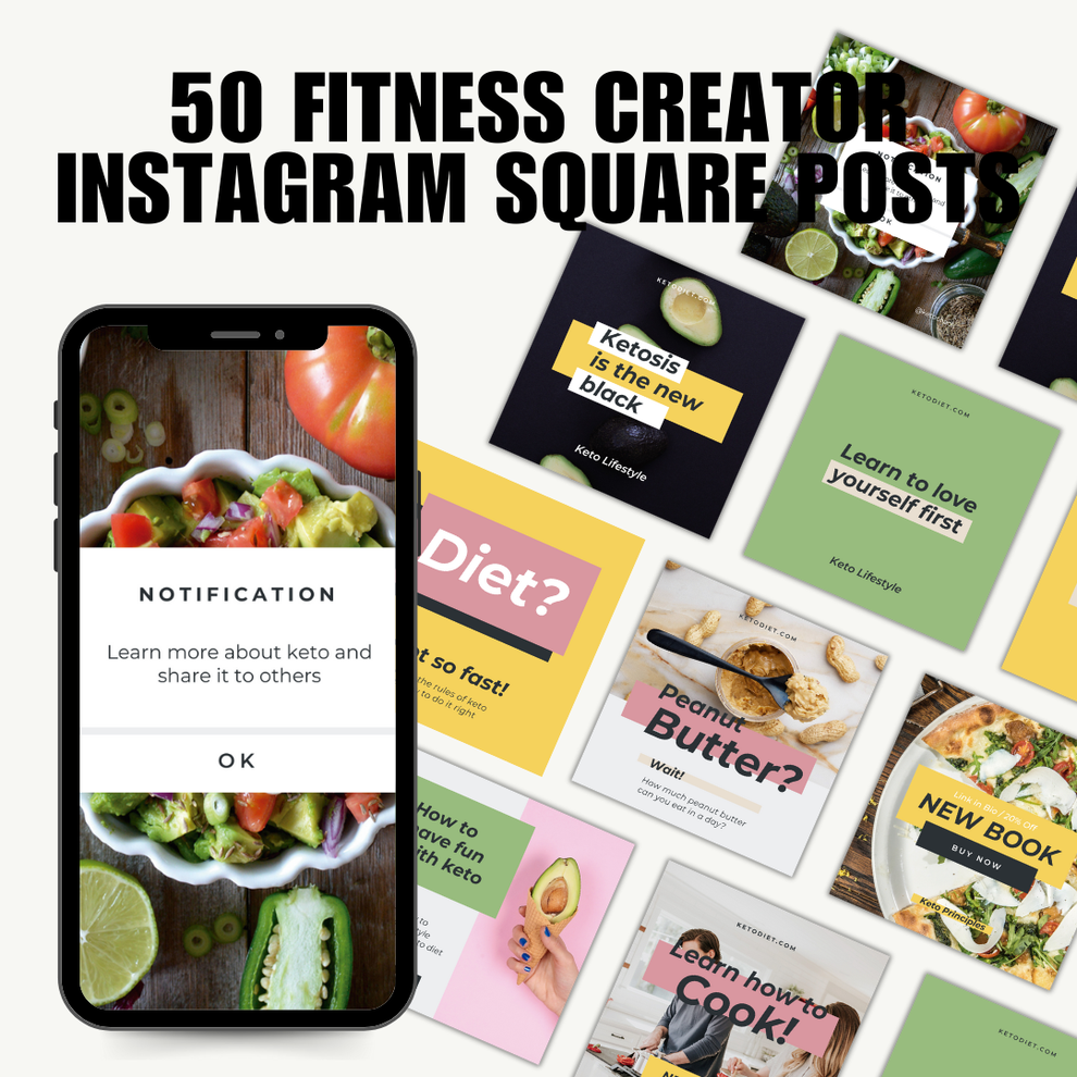HEALTH & WELLNESS SOCIAL MEDIA FITNESS/FOOD INSTAGRAM CREATOR POST