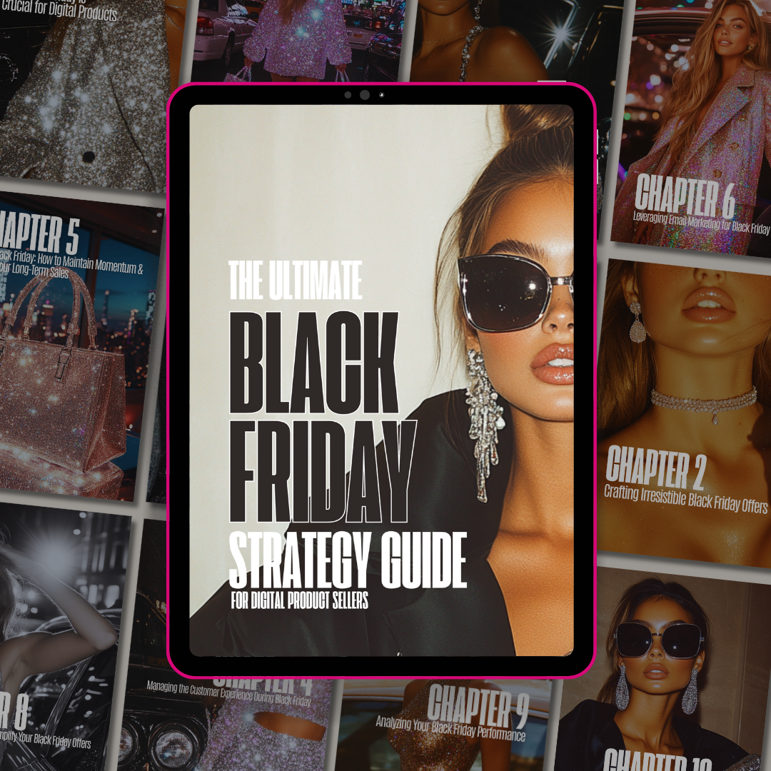 SOCIAL MEDIA | Midjourney | The Ultimate Black Friday Strategy Guide for Digital Products