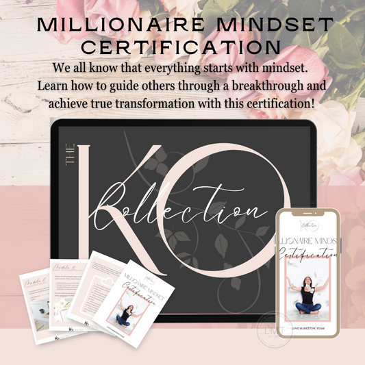 Millionaire Mindset Certification