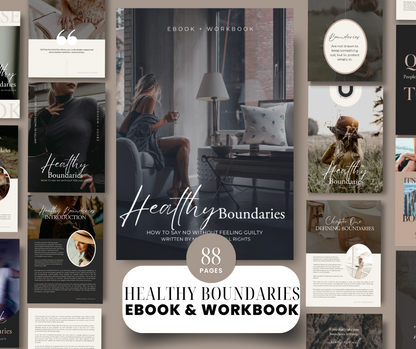 Healthy Boundaries eBook + Workbook