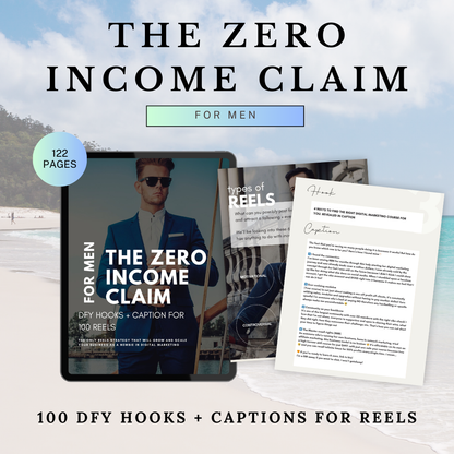 MENS THE ZERO INCOME CLAIM