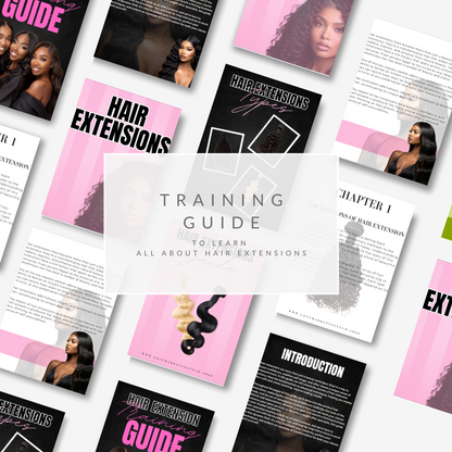 Hair Extension Training Guide | Beauty | E-BOOK | PLR