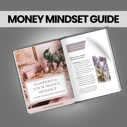 Master Your Money Mindset - Financial Freedom & Wealth Building Guide - Digital Download - Manifest Abundance and Wealth