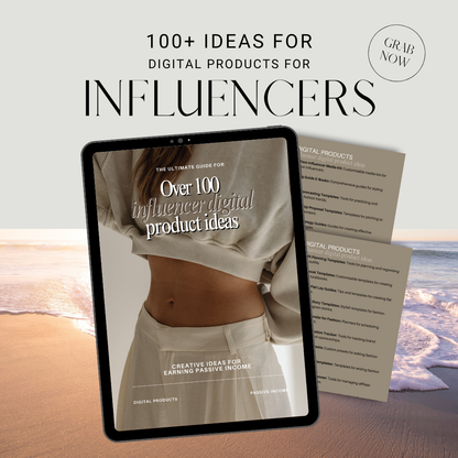 100+ Influencers Digital Product Ideas with MRR