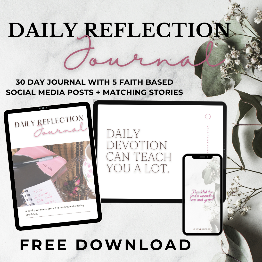 FAITH | Daily Reflection Journal | Bible study | Bonus content included! | LIMITED TIME FREE GIFT