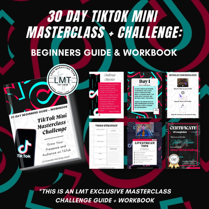 TikTok 30-Day Challenge + 6 Bonuses | NO MENTORSHIP