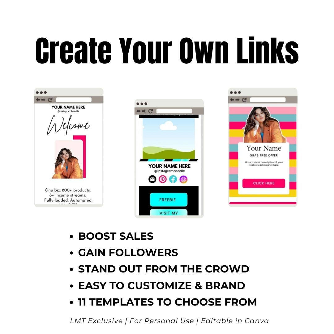 DFY Link in Bio Funnel Templates