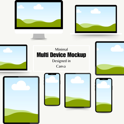 110 Multi Device Mockups | DFY | Master Resell Rights | PLR/MRR