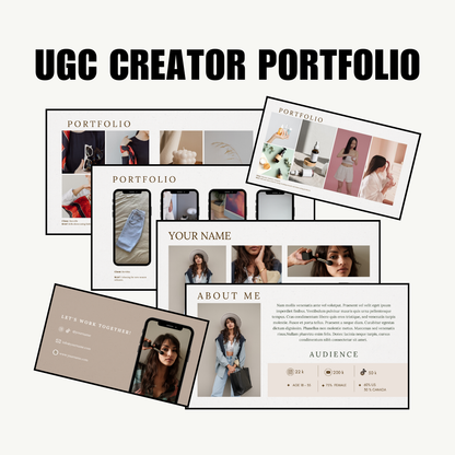 SOCIAL MEDIA | UGC | CONTENT CREATOR KIT | BUNDLE