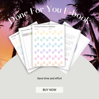 Self Care Planner For Every Boss Girl | DFY | Master Resell Rights | PLR/MRR