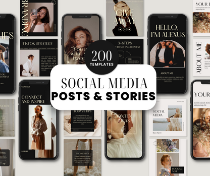 Naomi Bundle - 120 POSTS & STORIES + EBOOK + MOCKUPS